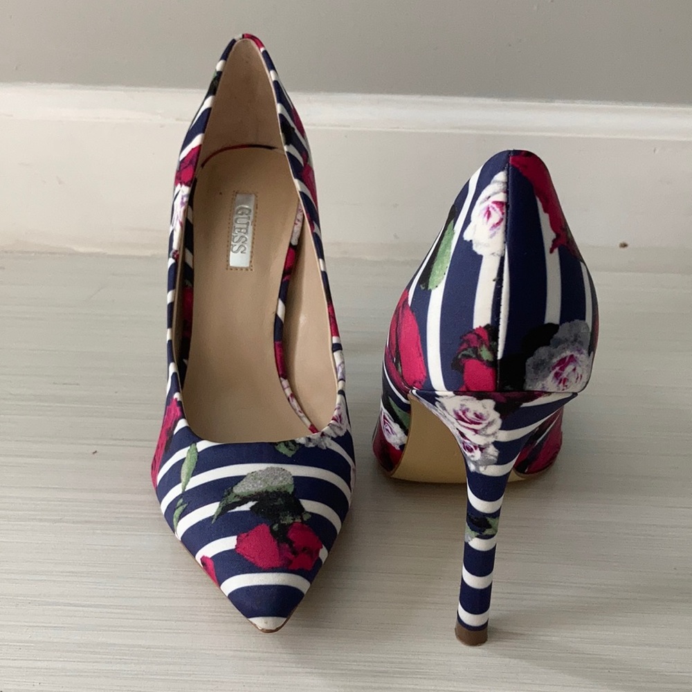 Floral shoes